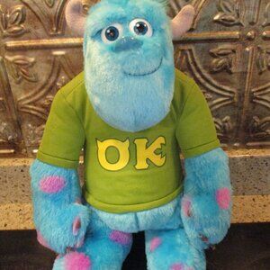 Disney Pixar OK Talking Plush Sulley Monster